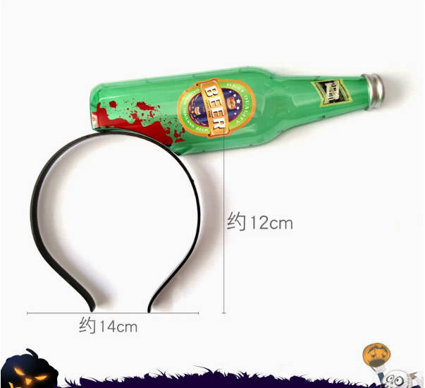 Halloween Bloody Weapon Headbands β Axe, Saw, Syringe, Scissors & Hammer Horror Party Costume Props